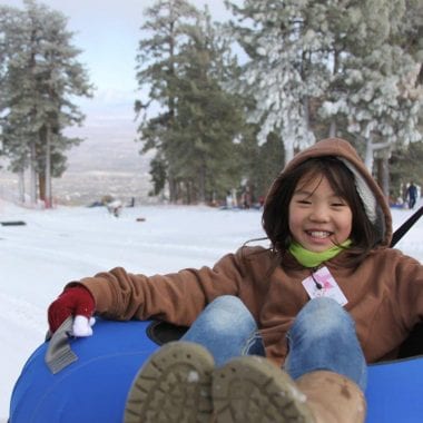 snow activities in southern california