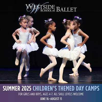 Westside Ballet’s Themed Summer Camps (Ages 4–7)