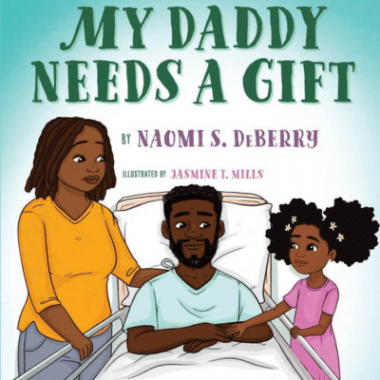 cover for "My Daddy Needs a Gift" book.